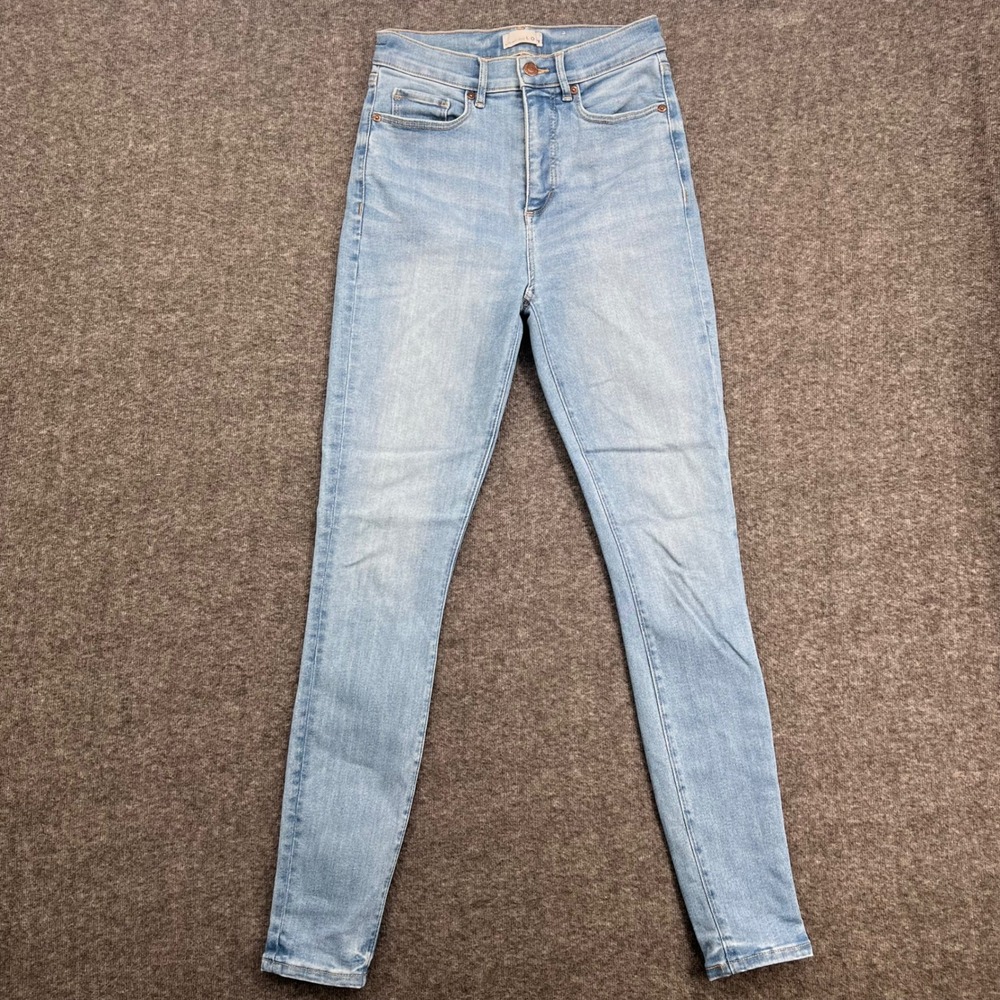 LOFT The Jegging High Rise Skinny Jeans Light Wash Blue Womens Size 26‎ / 2